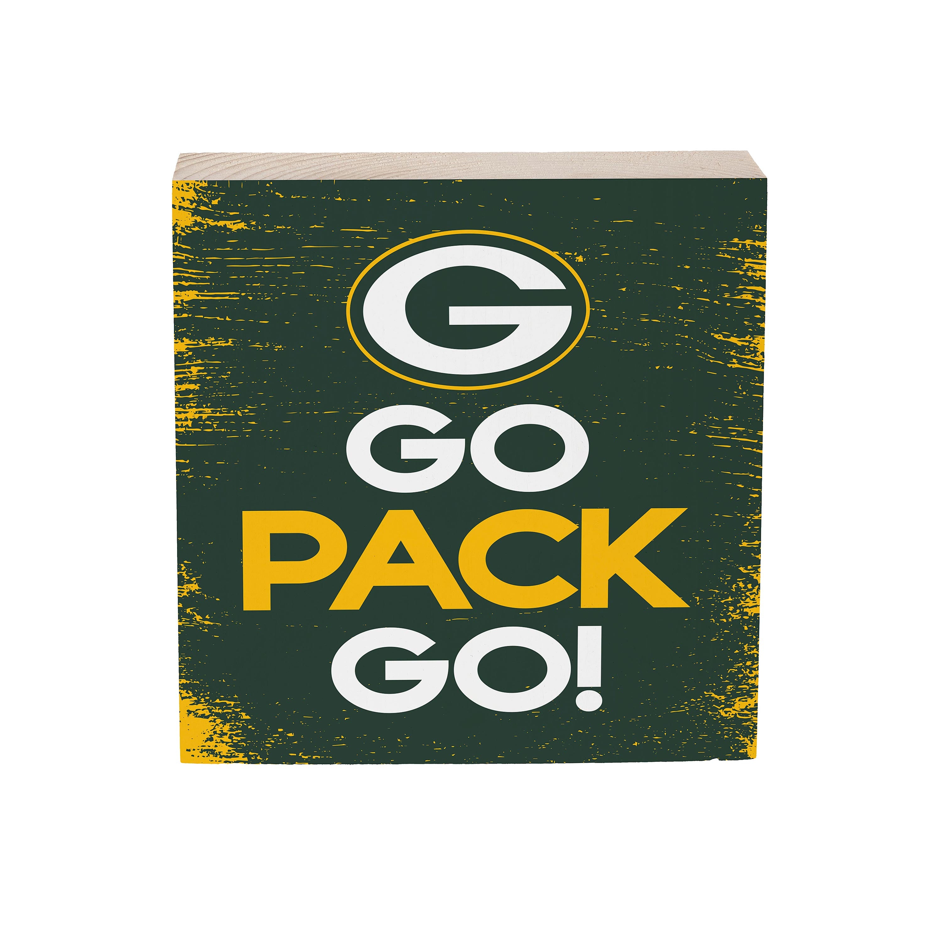 Green Bay Packers “Down Home Fans” 6x6 Plock