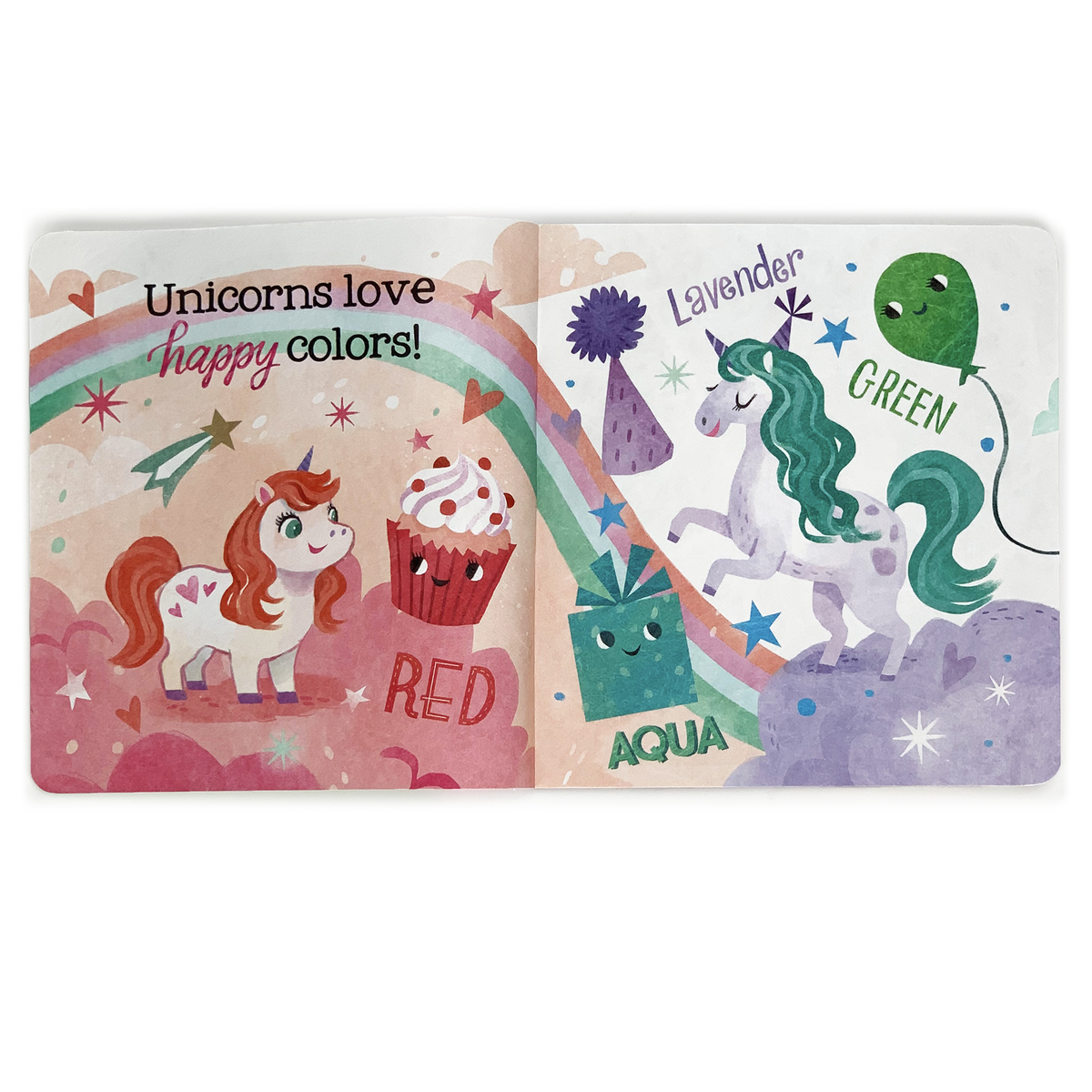 Unicorns Love Colors – Tuffy Teether Indestructible Book