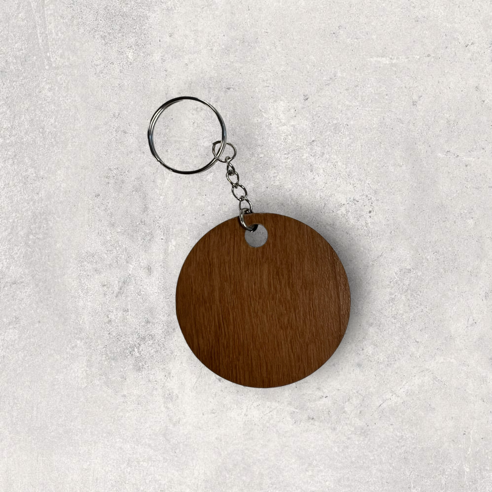 Normal People Scare Me Wooden Key Chain