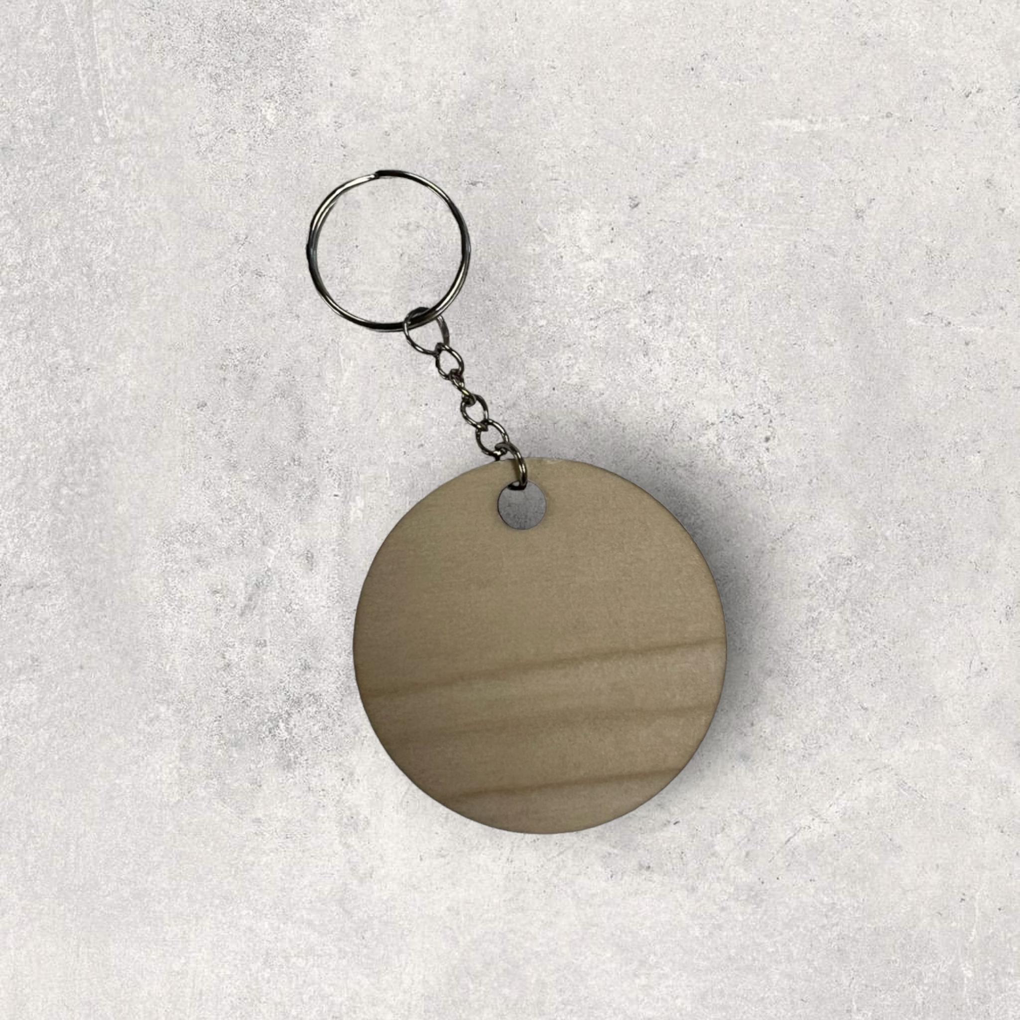 Normal People Scare Me Wooden Key Chain