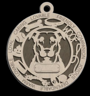 Beauceron Ornament With Your Dogs Name Engraved