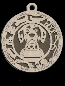 Dalmatian Ornament With Your Dogs Name Engraved
